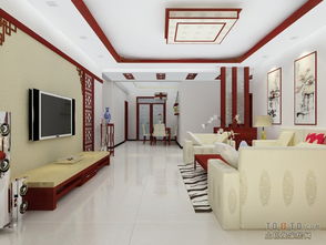 現代中式 中式裝修效果圖